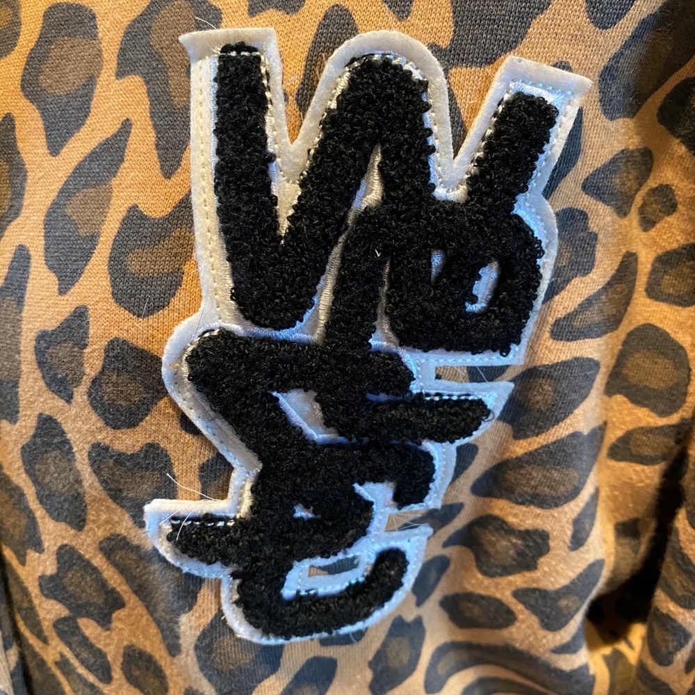 Wesc Leopard Print Varsity Jacket - image 6